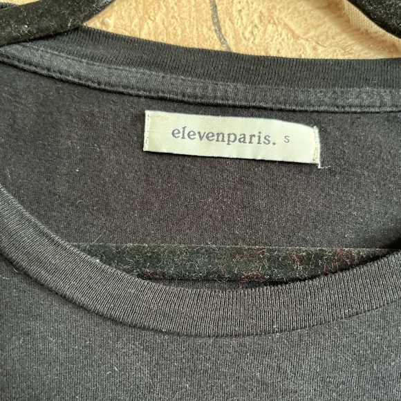 ElevenParis "Saint Honore” Biker Club Eagle and Motorcycle Tee - Picture 2 of 9